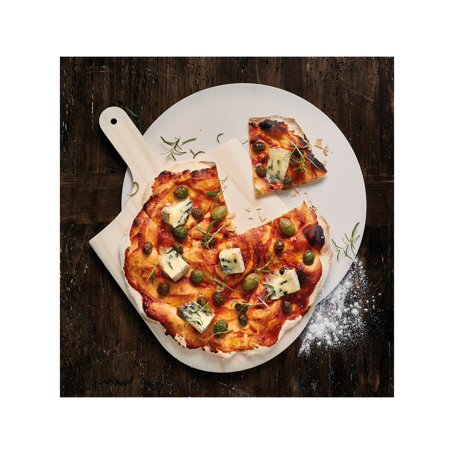Pierre à pizza