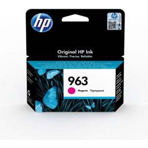 Cartouche d'encre HP Originale 963 Magenta Standard - 3JA28AE