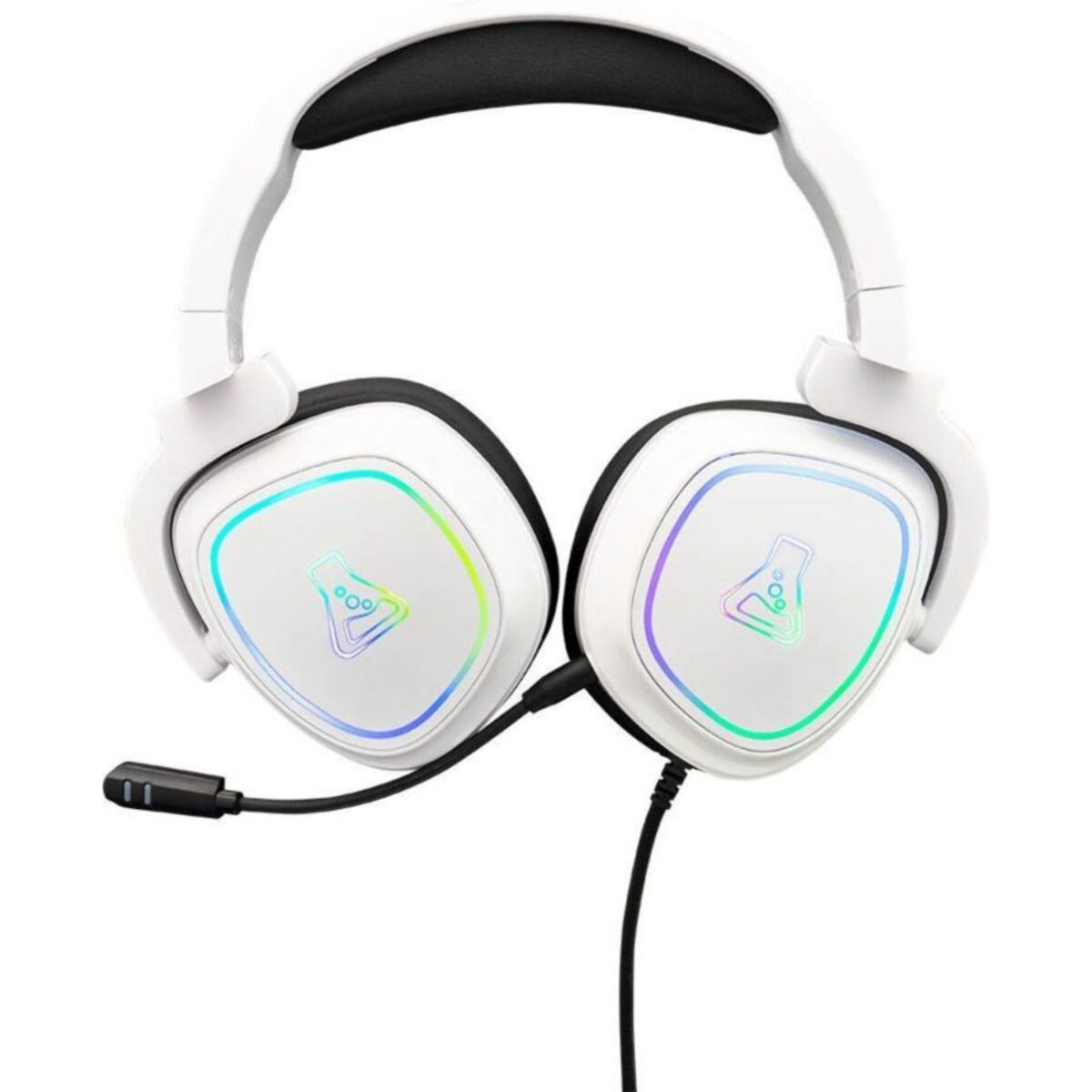 Casque gamer THE G-LAB KORP RADIUM BLANC