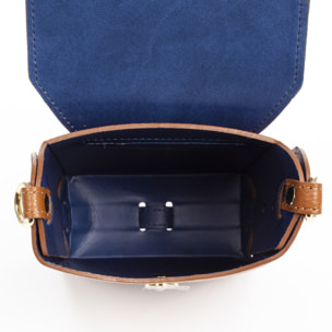 Anagni borsa a tracolla donna. Pelle autentica Dollaro.