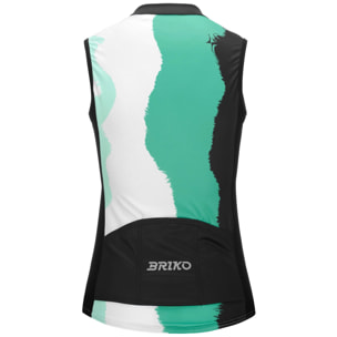Briko - Maglie gioco, Donna, Nero - AIRY LADY TANK