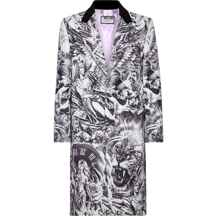 PHILIPP PLEIN COAT LONG TATTOO