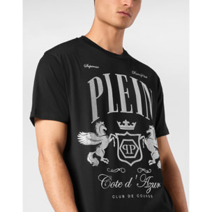 PHILIPP PLEIN T-Shirt Round Neck D AZUR