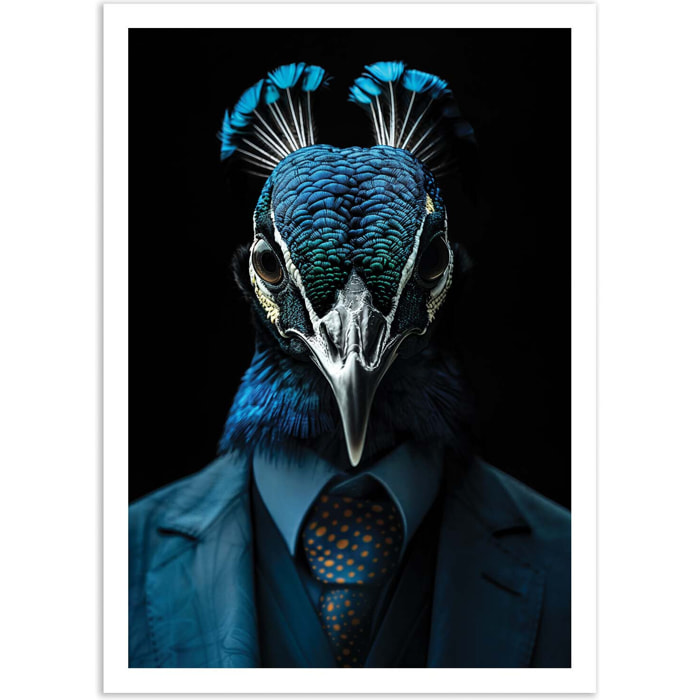 Affiche - Peacock Wild Suits - Philippe Hugonnard