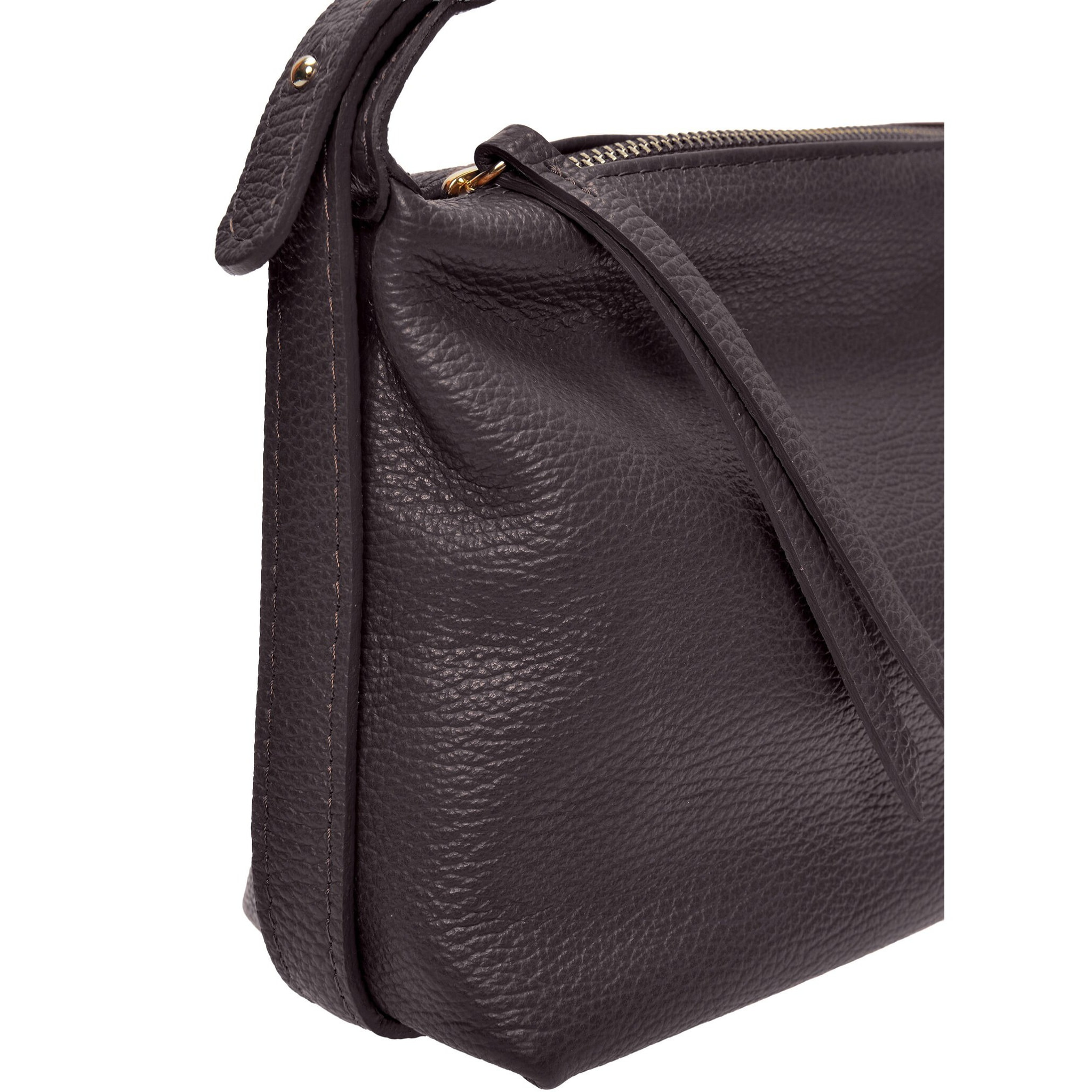 Borsa a tracolla Anna Luchini Marrone