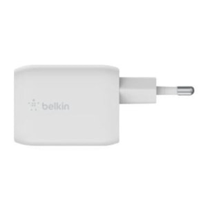 Chargeur BELKIN USB C x2 65W GaN PPS Blanc