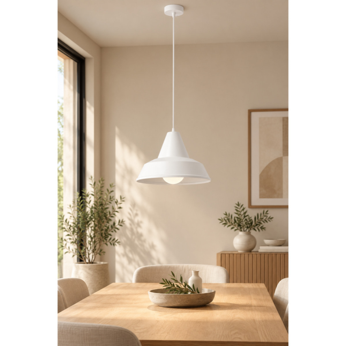 UMA Lampada a sospensione Bianco