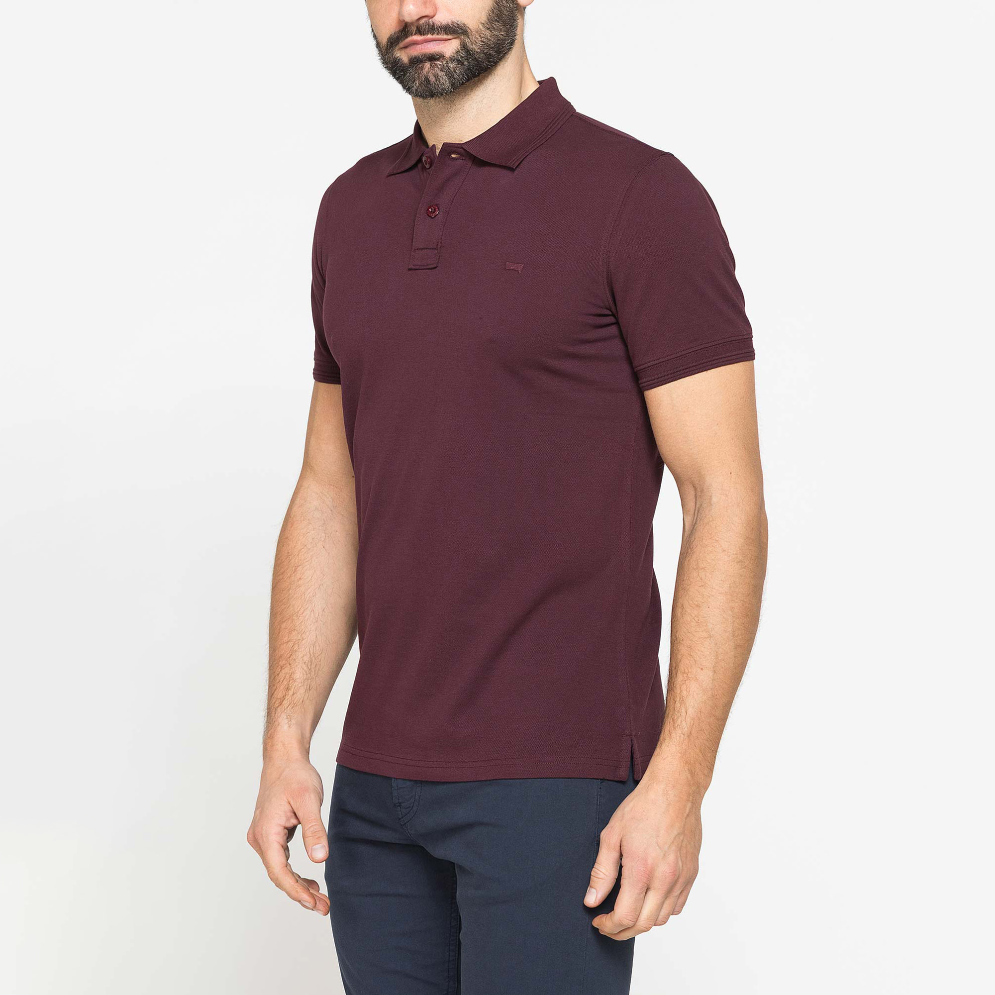 POLO MANICA CORTA IN PIQUET DI COTONE ORGANICO