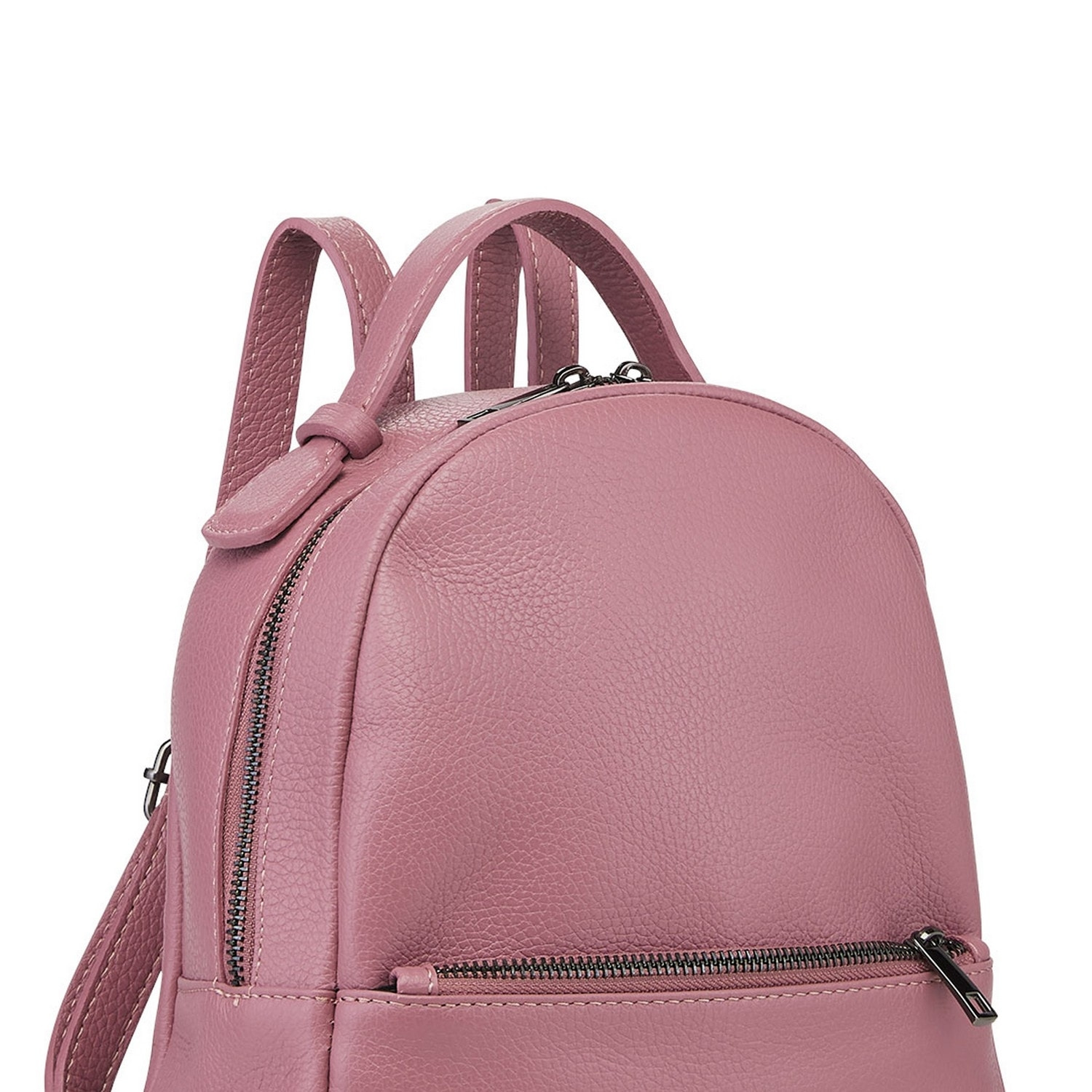 Borse Donna colore Rosa-in pelle Made in Italy 33x28x14cm