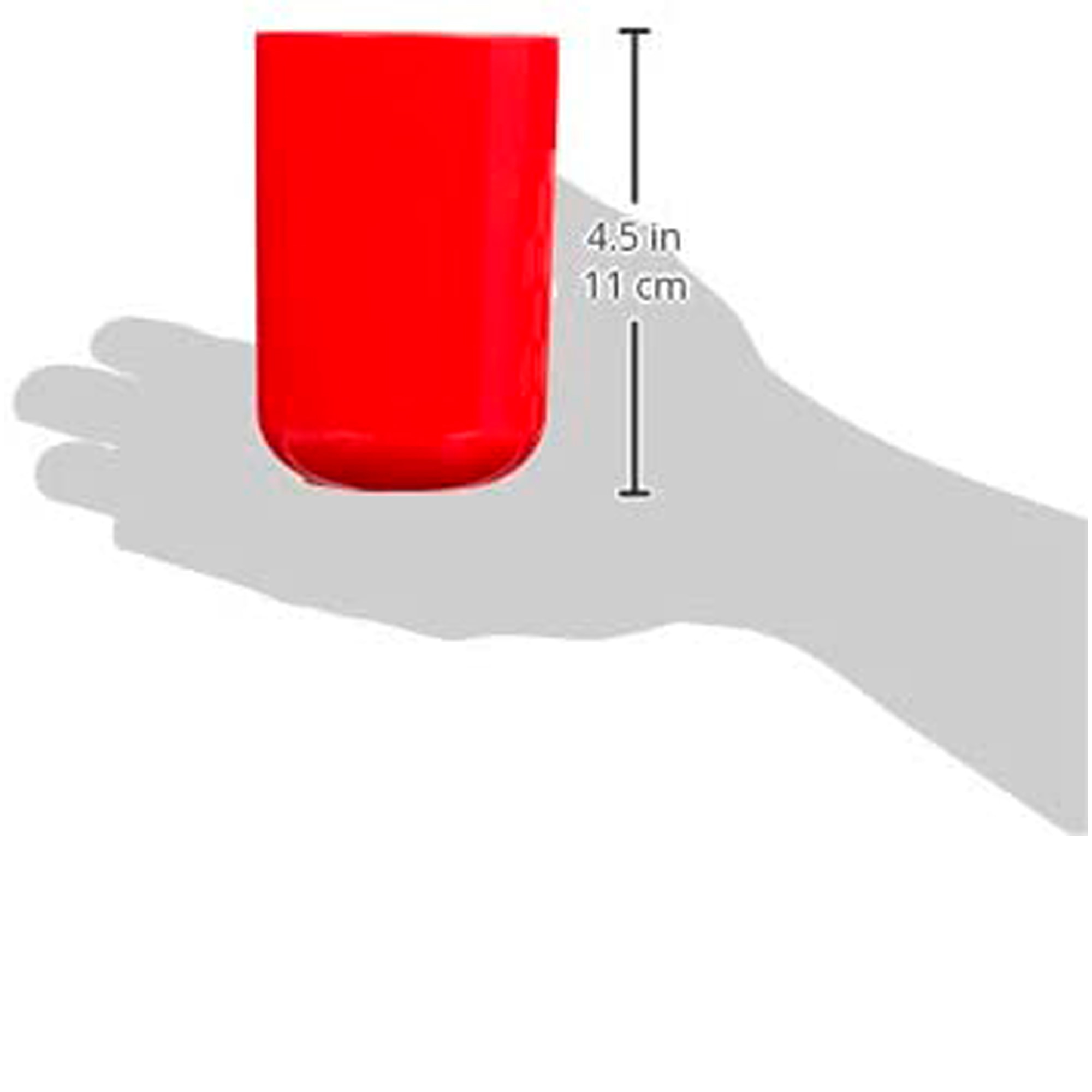 VASO PS INAGUA ROJO MSV