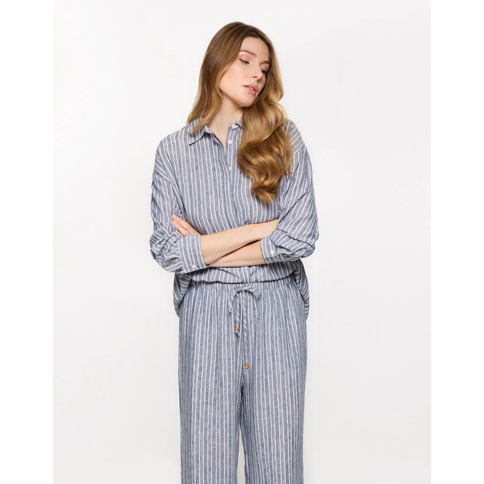 Pantalón Largo Azul - Tabita