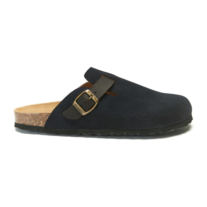 Sabot Mandèl Suede Blu