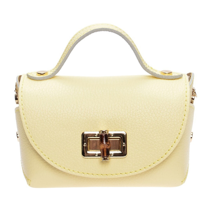 Borsa a spalla Anna Luchini Giallo