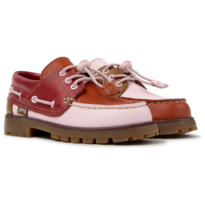Zapatos de cordones - CAMPER Compas Twins - Multicolor - Piel lisa