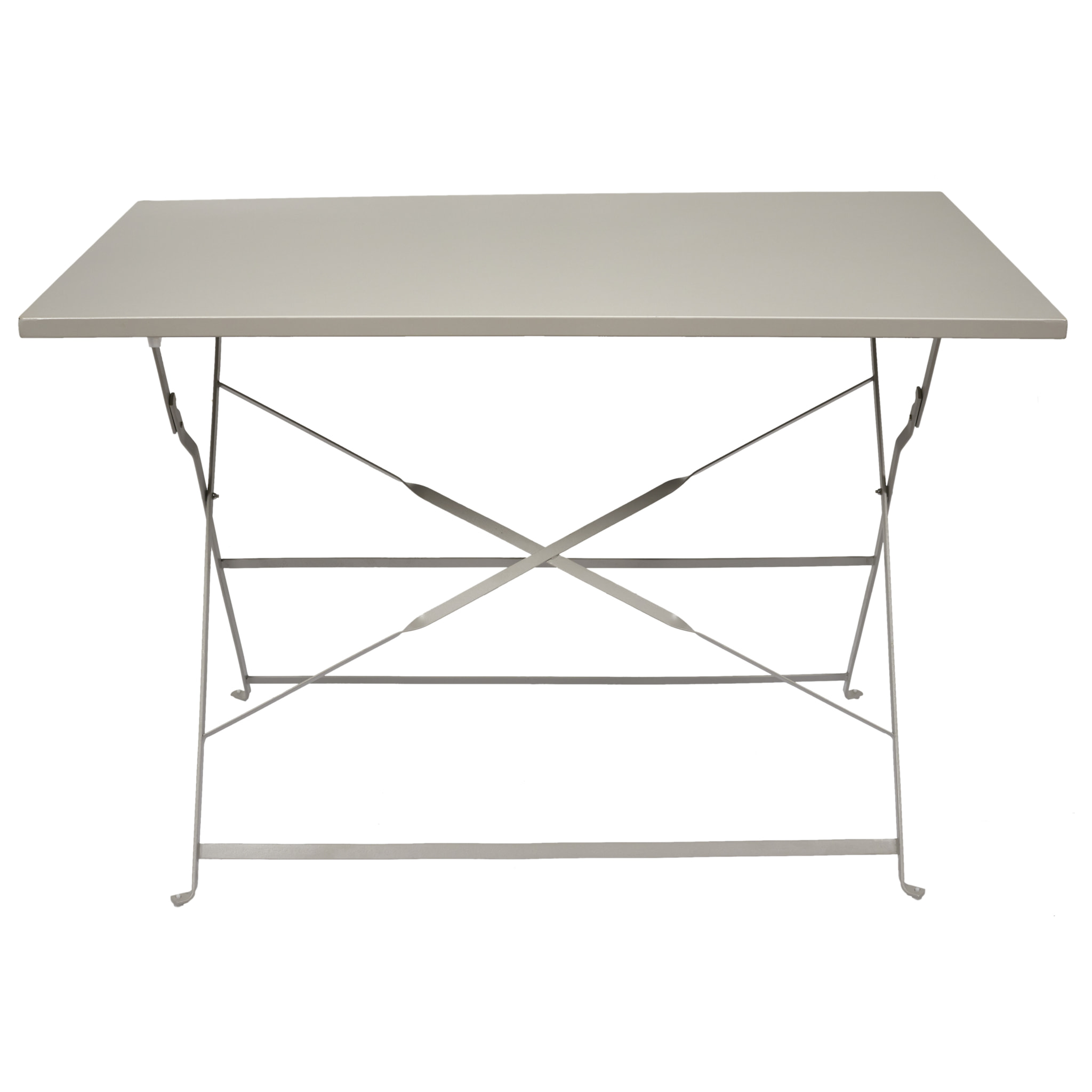 Table Repas Pliante Palerme Taupe 110x70x71cm
