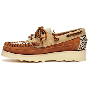 Mocassini Sebago Donna Giallo CAYUGA WILD WOMAN