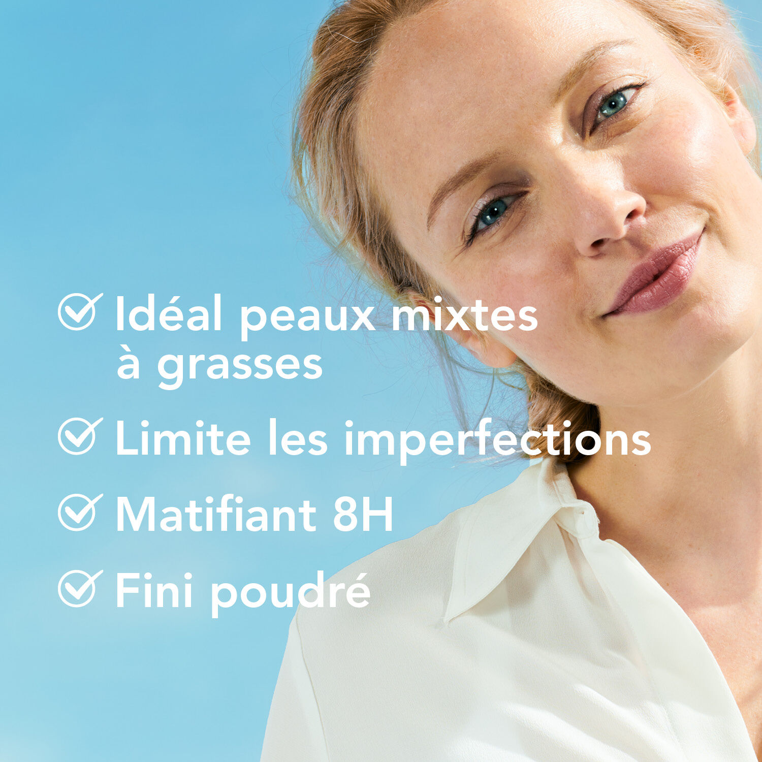 Photoderm Nude Touch - Soin Minéral Teinté Clair - Peaux Sensibles Mixtes/Grasses SPF50+ 40 ml