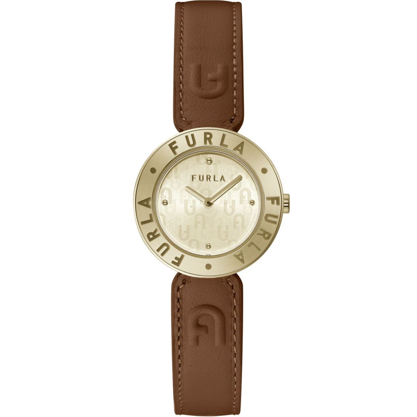 Reloj Furla WW00004002L2 Mujer Analogico Cuarzo con Correa de Cuero