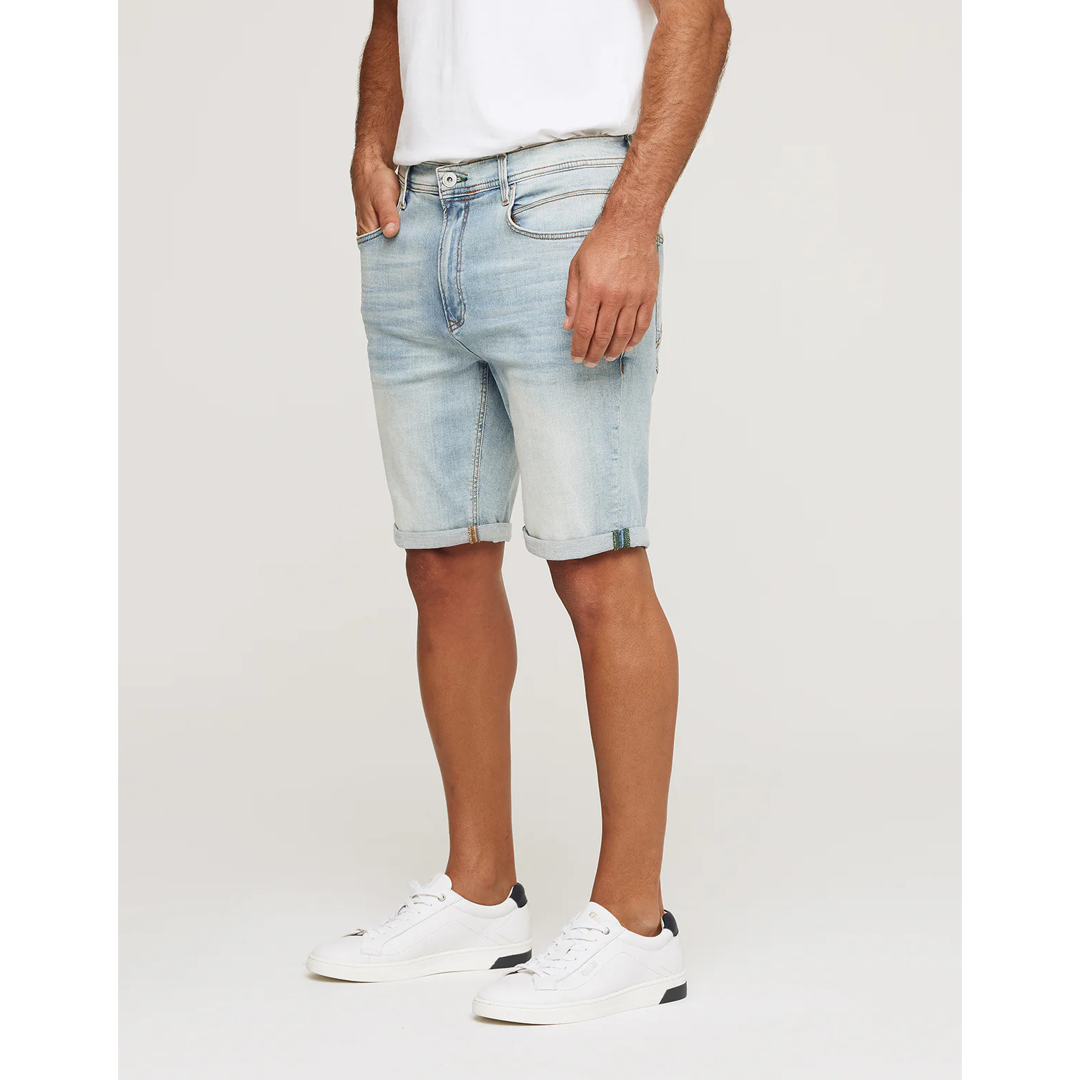 Bermuda Denim Claro- Caiman