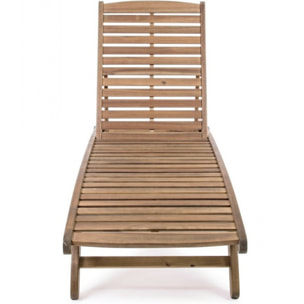 Lettino NOEMI in legno d'acacia