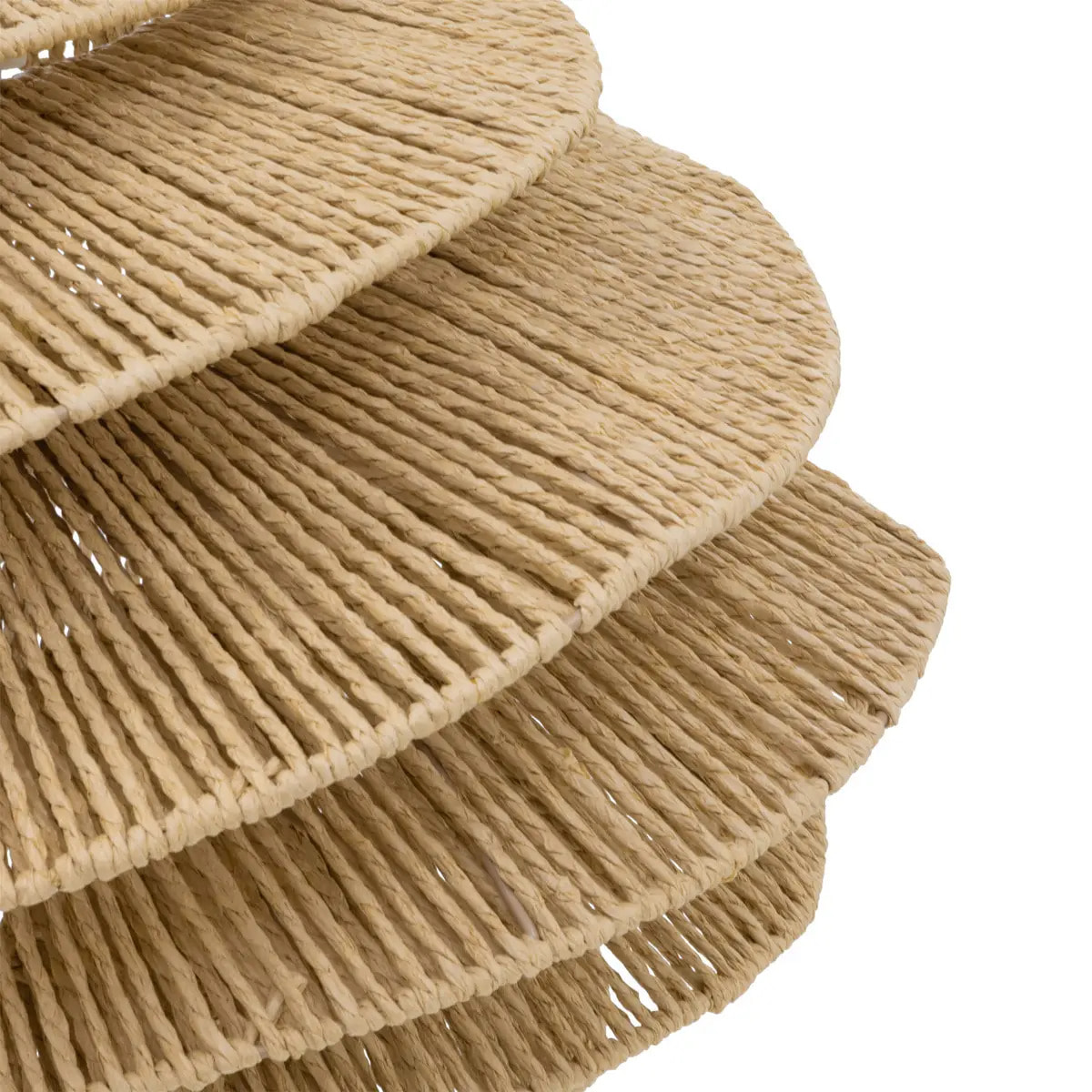 Suspension en corde "Ozan" beige D54,5cm