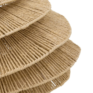 Suspension en corde "Ozan" beige D54,5cm