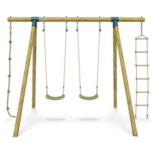 Portique bois 2,30 m Topwood ALTI 2 - 4 enfants