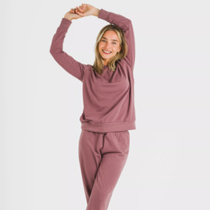 Felpa basic sportiva da donna