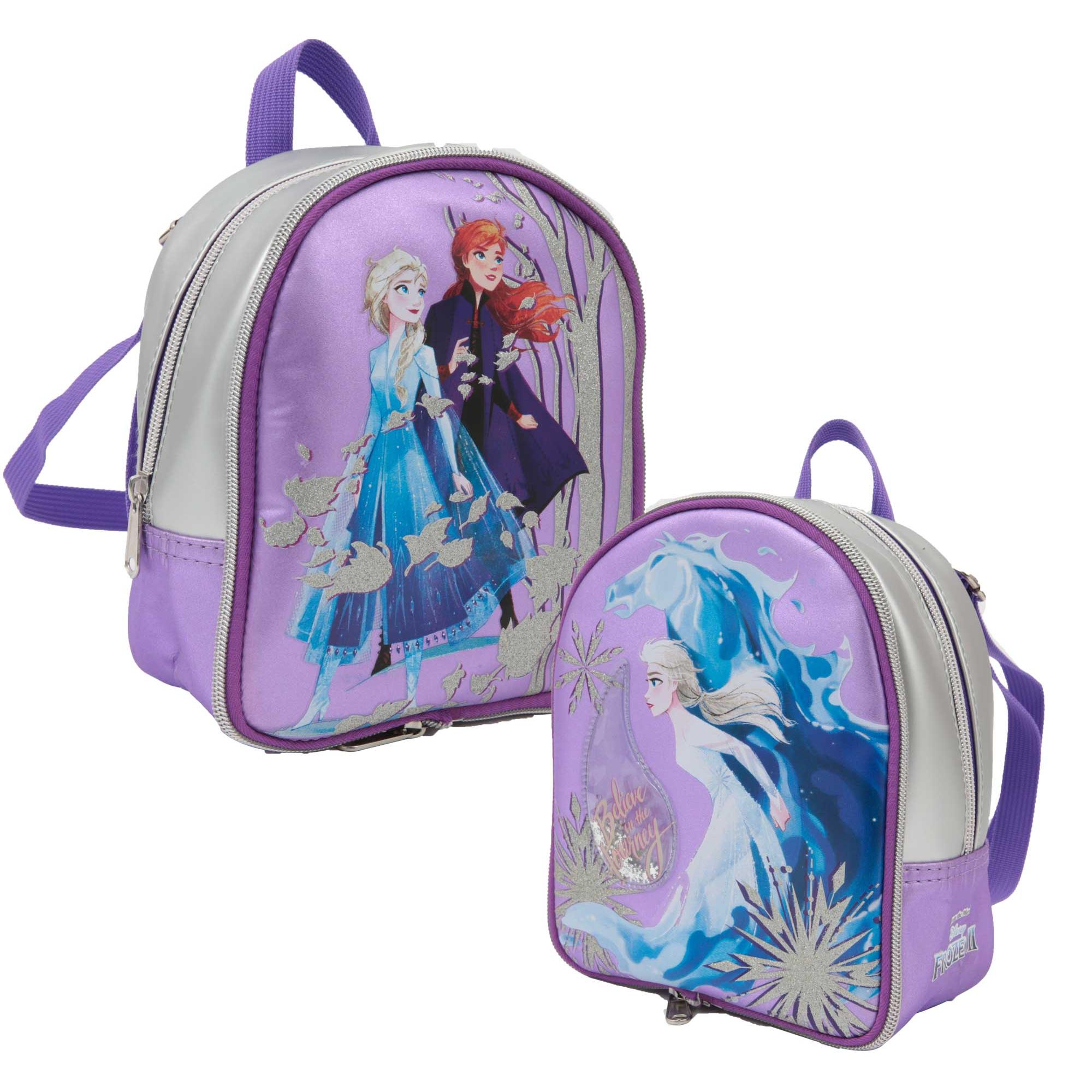 Zainetto con fronte reversibile Frozen Auguri Preziosi Lei Auguri Preziosi Multicolor