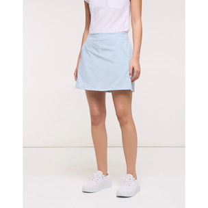 Falda Mini Deportiva Azul Celeste - Fabort