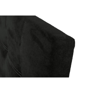 Cabecero Iris Tela Negro 100