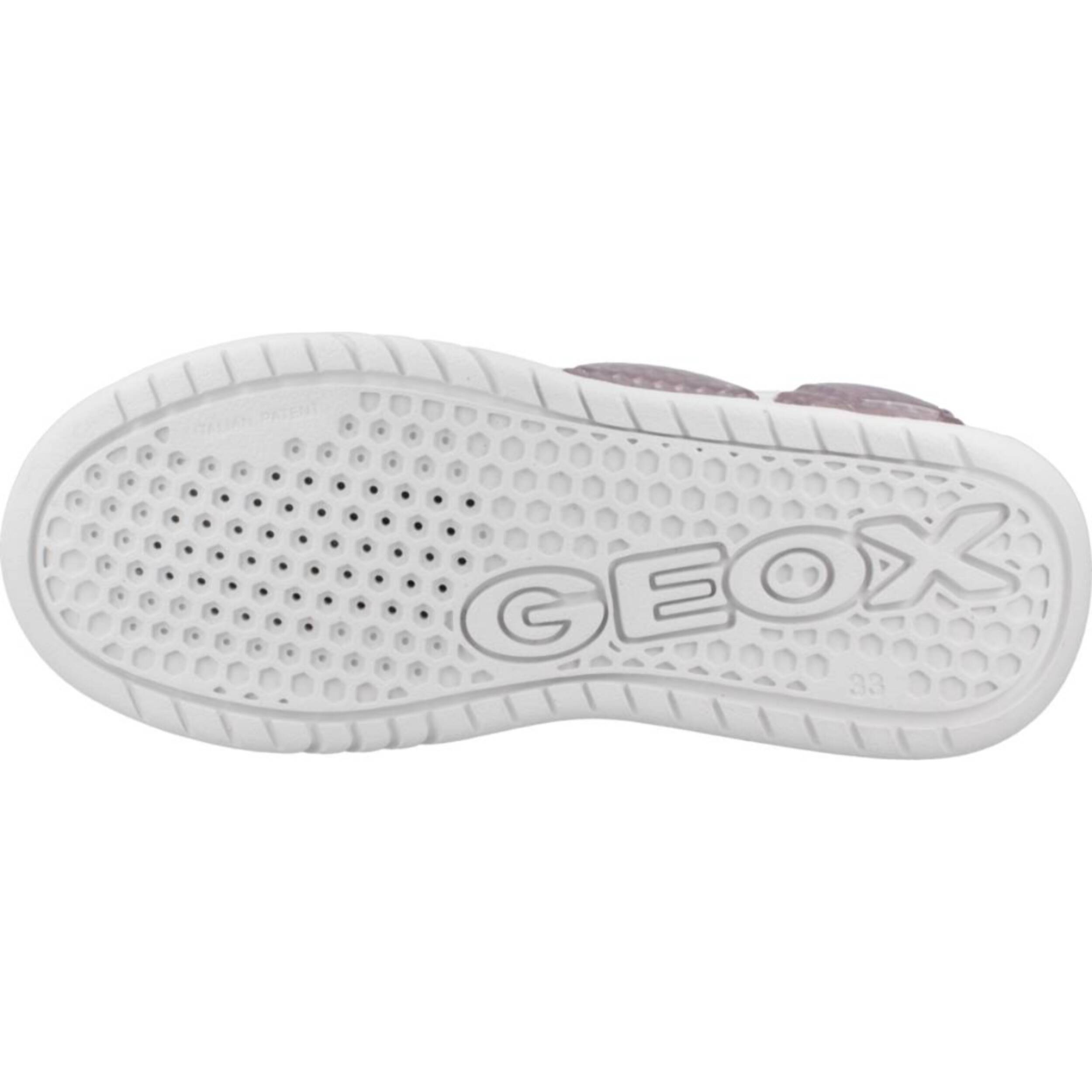 Zapatillas Niña de la marca GEOX  modelo J ILLUMINUS GIRL BLANCO