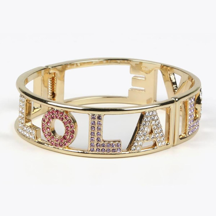 Braccialetto dorato LOLA LOVE