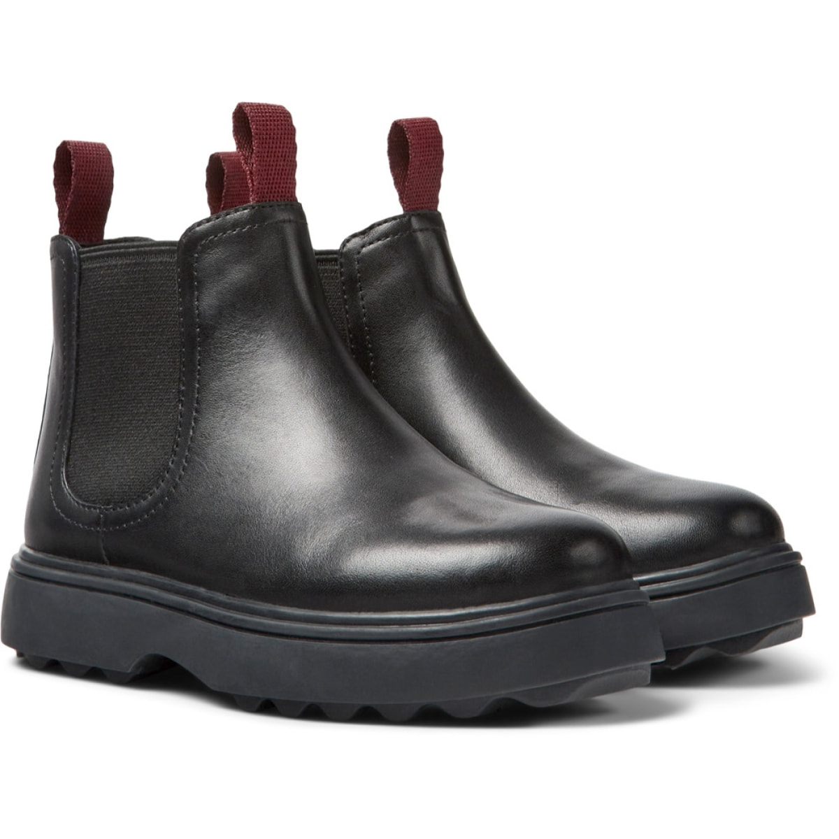 CAMPER Norte - Botines Negro Infantil Unisex
