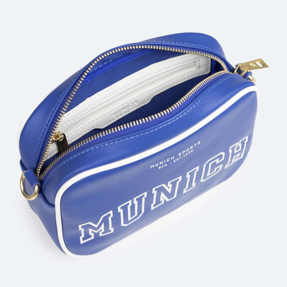 COURT CROSSBODY CAMERA C/BLUE