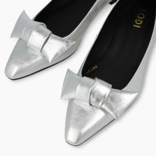 ZAPATOS DE SALÓN PLATEADOS BED5527