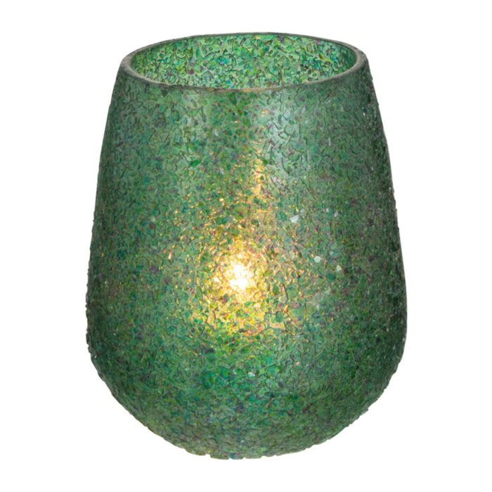 J-Line photophore Tom - verre - vert - medium