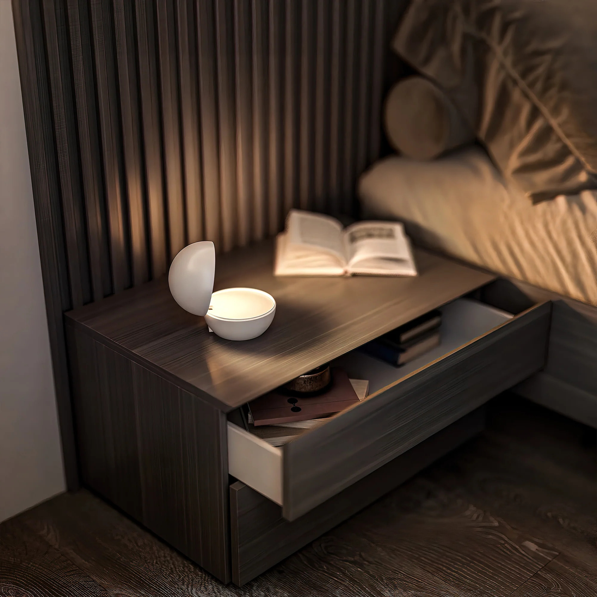 Lampe de table design GOOD NIGHT H11cm