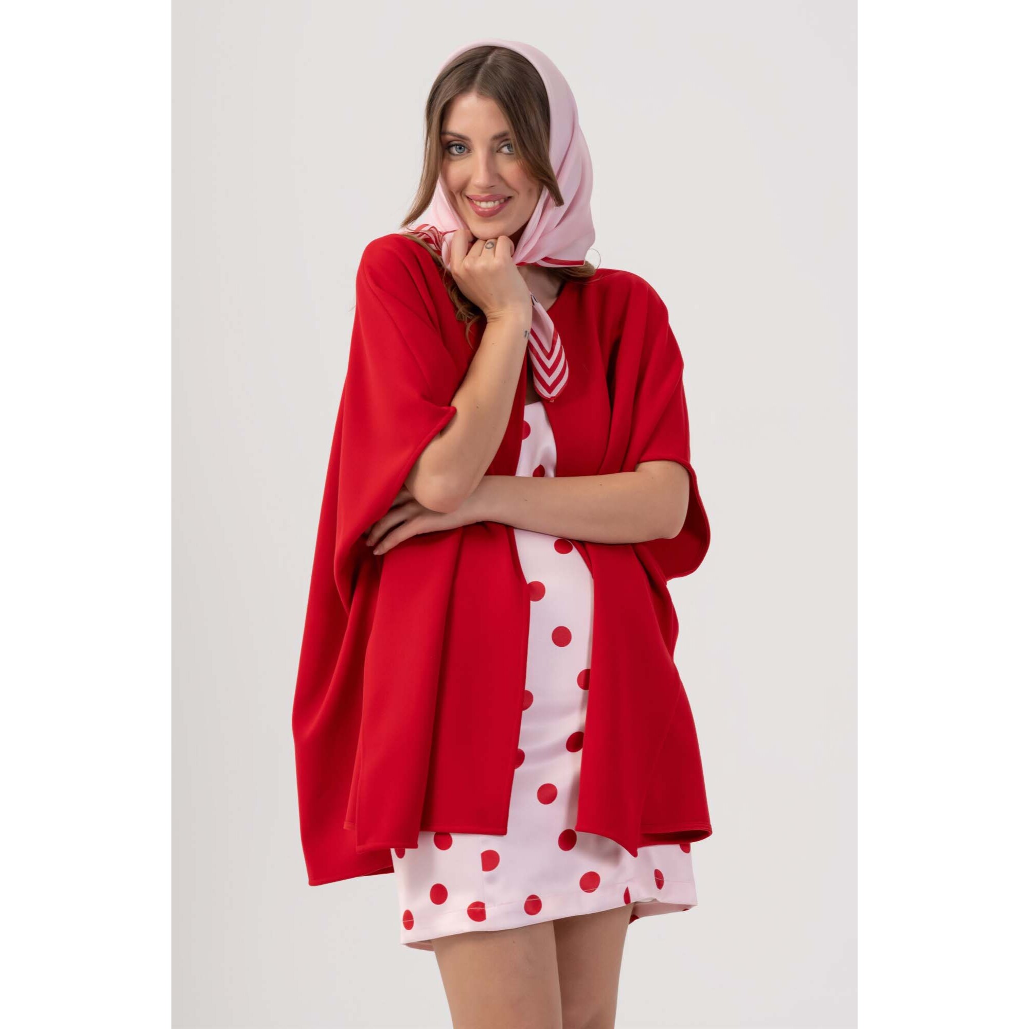 Kocca - Foulard con stampa a righe Donna
