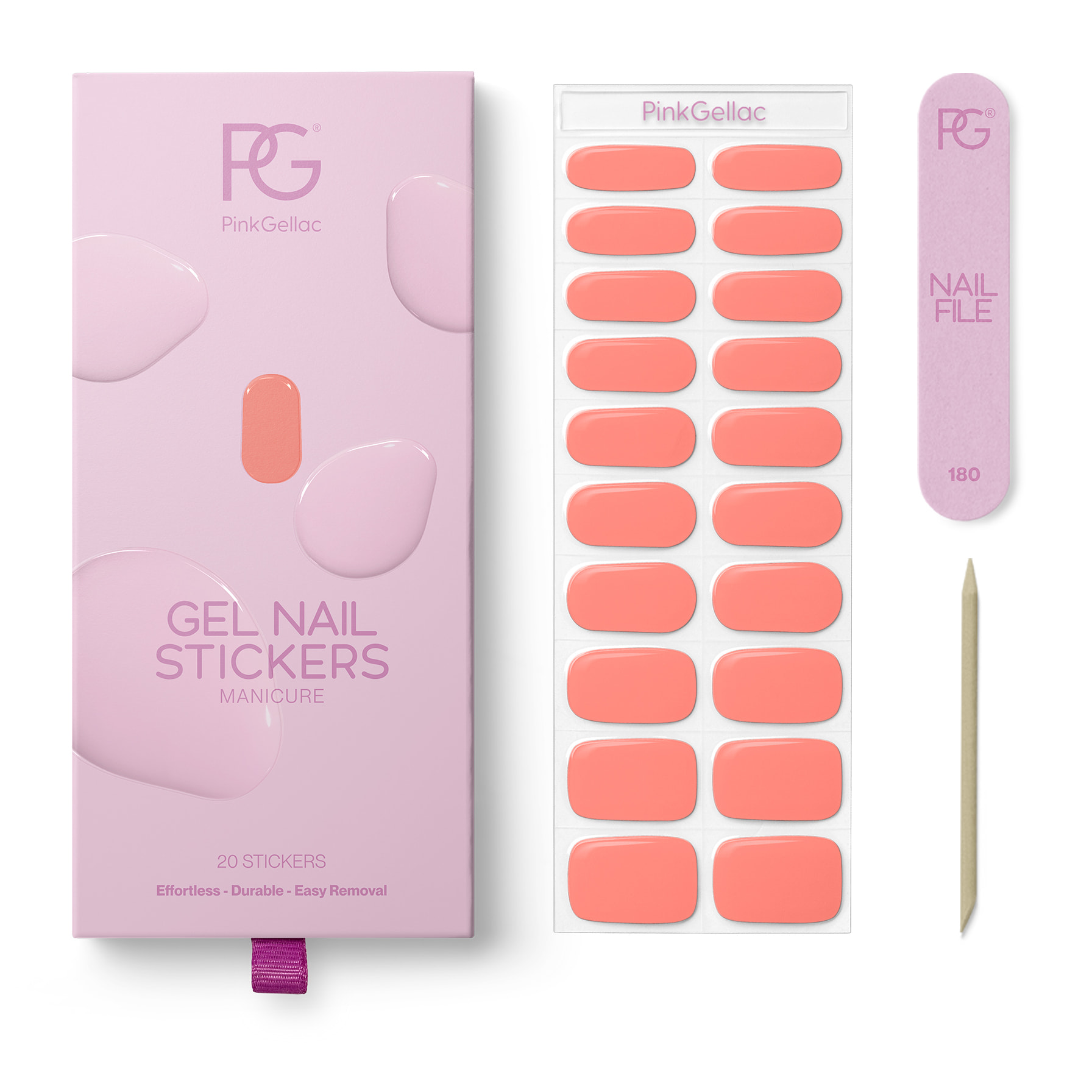Stickers gel - 0043 Soft Apricot