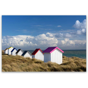 Tableau bord de mer Gouville sur mer Tableau alu Dibond