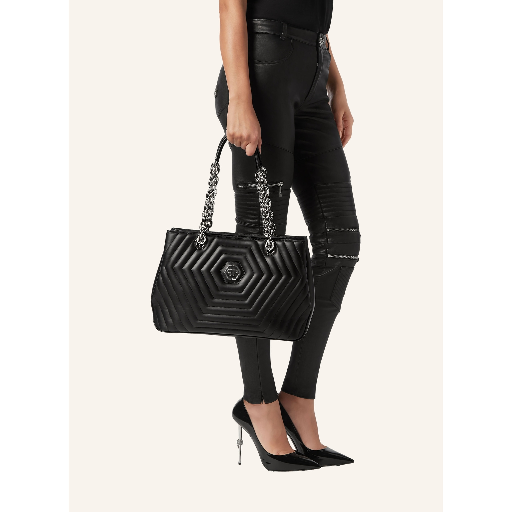 PHILIPP PLEIN Bolso de hombro HEXAGON