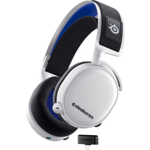 Casque gamer STEELSERIES Arctis 7P+ White