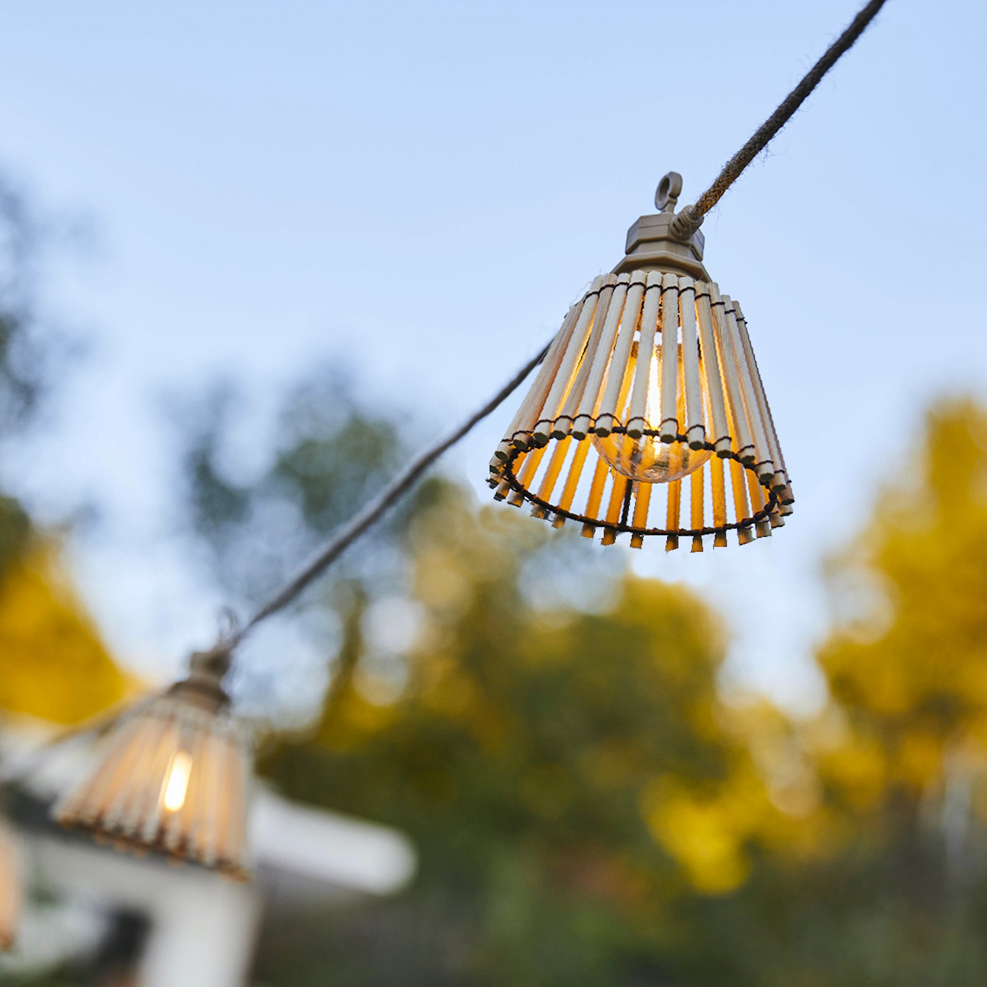 Guirlande solaire NATURA 20 LED 13M