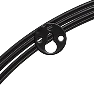 Étagère murale métal noir L.39,3
