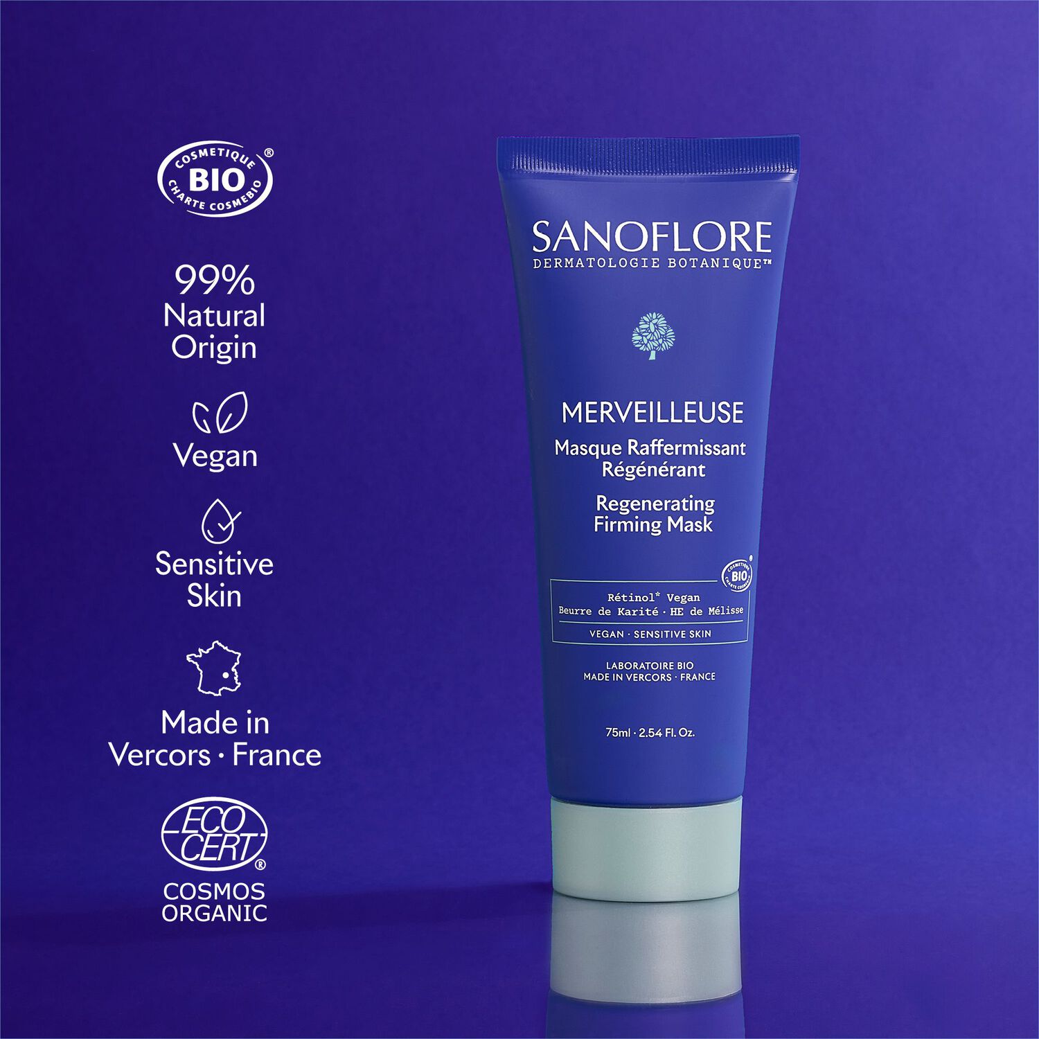 Masque de Nuit Merveilleux - Anti-Age 75 ml