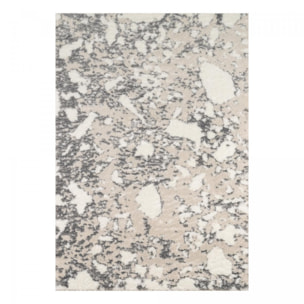 Tapis salon et chambre tissé motif géométrique CASU