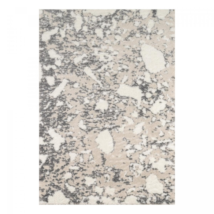 Tapis salon et chambre tissé motif géométrique CASU
