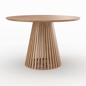 Table ronde en bois d'acacia 4 personnes - Képès