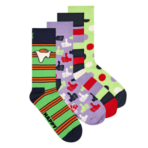 Calcetines 4 pack egg y thumbs up